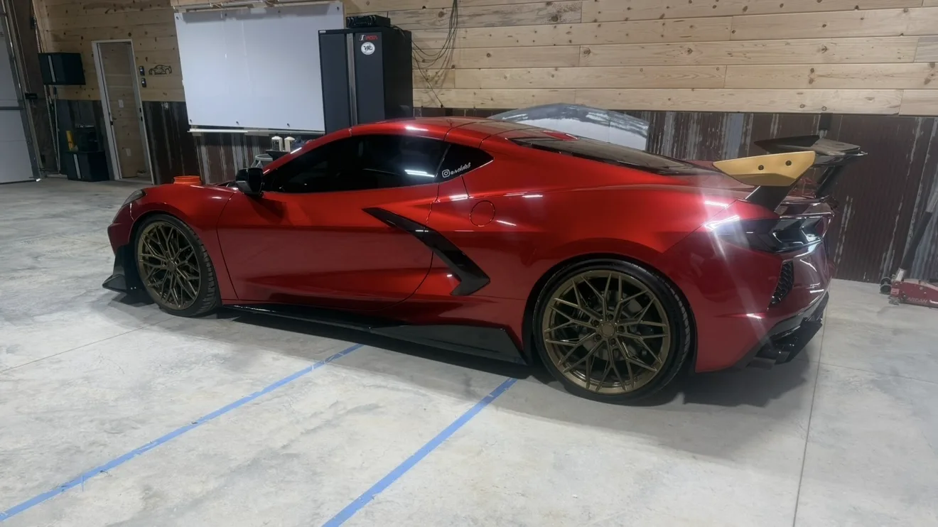 Corvette — Full vehicle, work by Wicked Auto Films